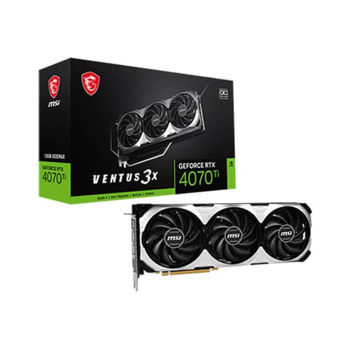 MSI RTX 4070 Ti Ventus 3X OC 12GB Gaming Graphics Card